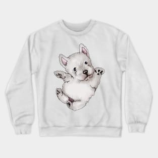 Puppy Westie Extra Cute Crewneck Sweatshirt